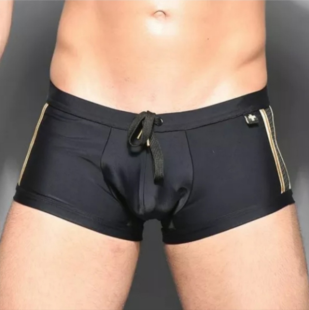 Andrew Christian Impact square cut pouch front trunk- Small - NWT